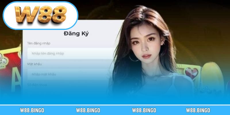 Hướng dẫn từng bước đăng ký tài khoản W88 chuẩn xác