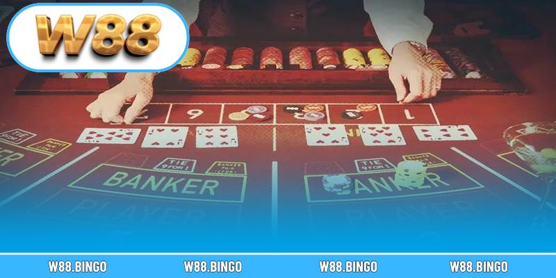 Toàn cảnh sảnh baccarat trực tuyến hiện đại đẳng cấp